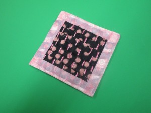 さき織りコースター